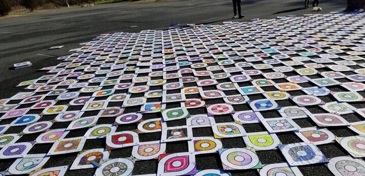 Biden, Harris To Be Welcomed With Kolam Drawings At The U.S. Capitol Biden, Harris To Be Welcomed With Kolam Drawings At The U.S. Capitol