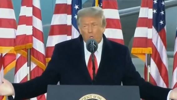 Ivanka Trump gets emotional during father's speech at Washington airbase
