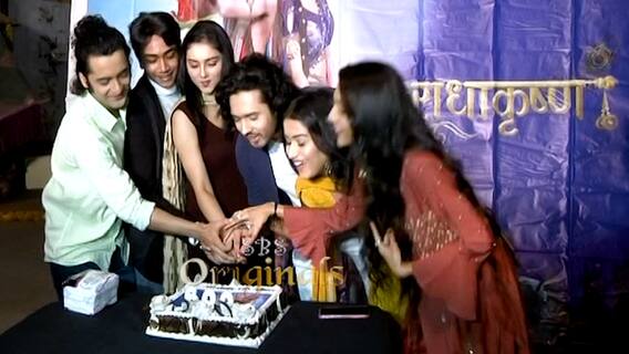 Sumedh and Mallika recreate steps from Viral video with star cast of RadhaKrishn