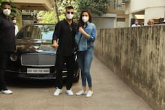 PICS: Anushka Sharma Looks Fit & Fab As She Makes Her First Appearance After Daughter's Birth, Poses With Hubby Virat Kohli