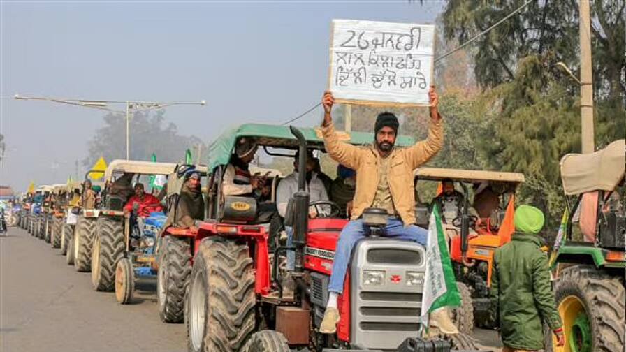 Protesting Farmers Claim Kisan Tractor Parade To Be Held On Republic Day January 26 Got Police Permission, Kisan Tractor Parade To Be Held On Republic Day In Peaceful Manner: Protesting Farmers' Claim