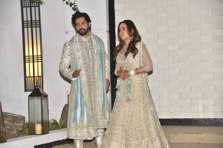 Varun Dhawan Natasha Wedding First Photo Gallery Actor Varun Dhawan Fashion Designer Natasha Dalal Marriage Photos First Pic Out Mansion House Alibaug Refrain from posting comments that are obscene, defamatory or inflammatory, and do not indulge in personal attacks, name calling or inciting hatred against any community. varun dhawan natasha wedding first