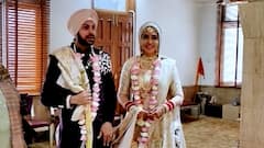 Glimpses of Karan Veer Mehra and Nidhi V Seth's wedding
