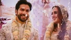Watch all the pictures from Varun and Natasha's wedding | Khabar Filmy Hai